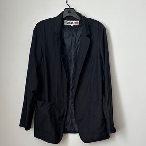 Literature Noir Black Blazer size M